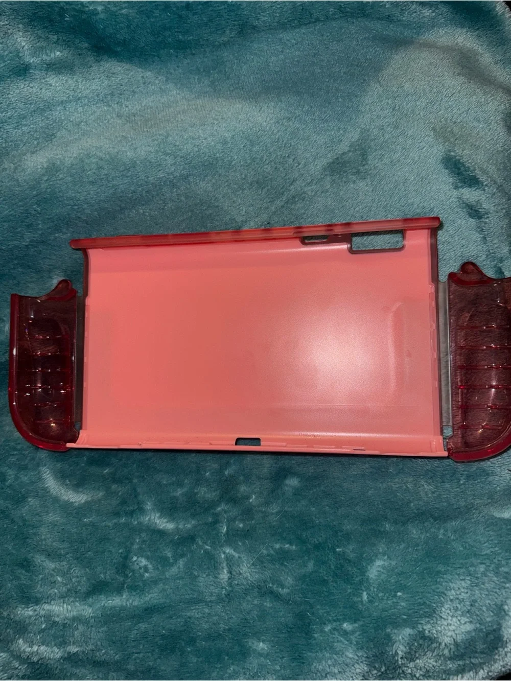 Nintendo Switch 2  Case in Pink with Transparent  Grips